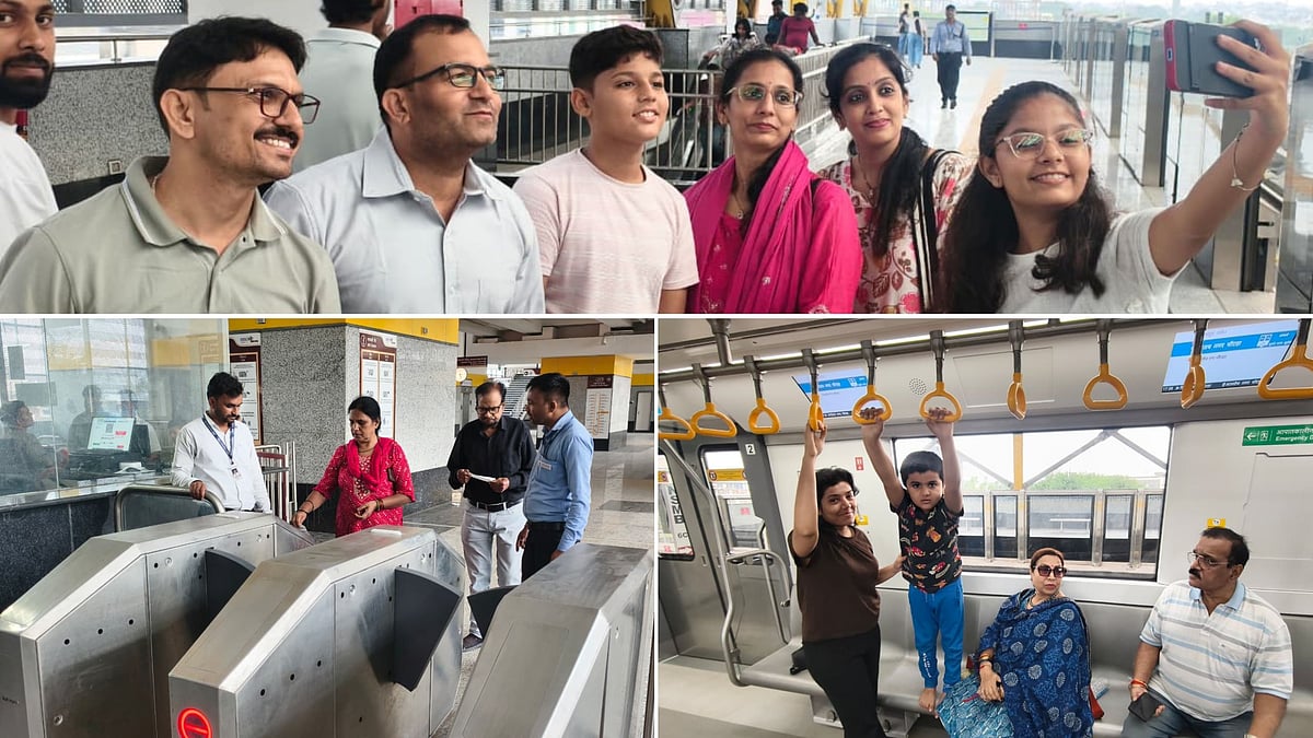 When The Journey Became The Destination: Indoreans Finally Get Their Long-Awaited Metro Ride