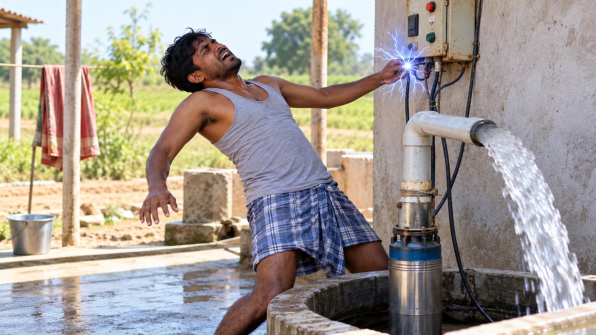 30-Year-Old Street Vendor Electrocuted While Operating Submersible Pump In MP's Chhtarpur