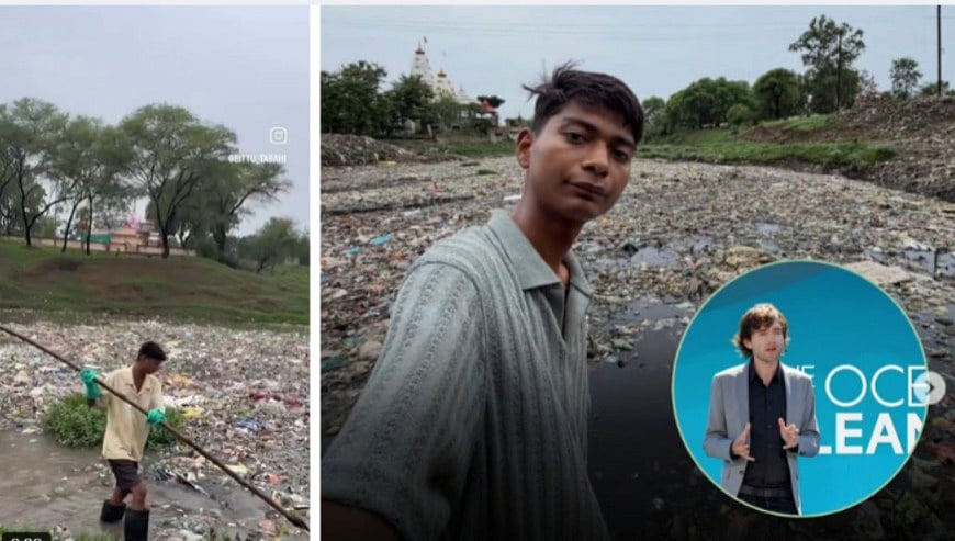‘Come Work For Us’ Dutch Environmentalist Boyan Slat Offers Job To MP’s River Cleaner 'Bittu Tabahi' | VIDEO 