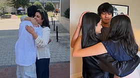 Farah Khan shares emotional goodbye as her triplets move abroad for studies in three cities