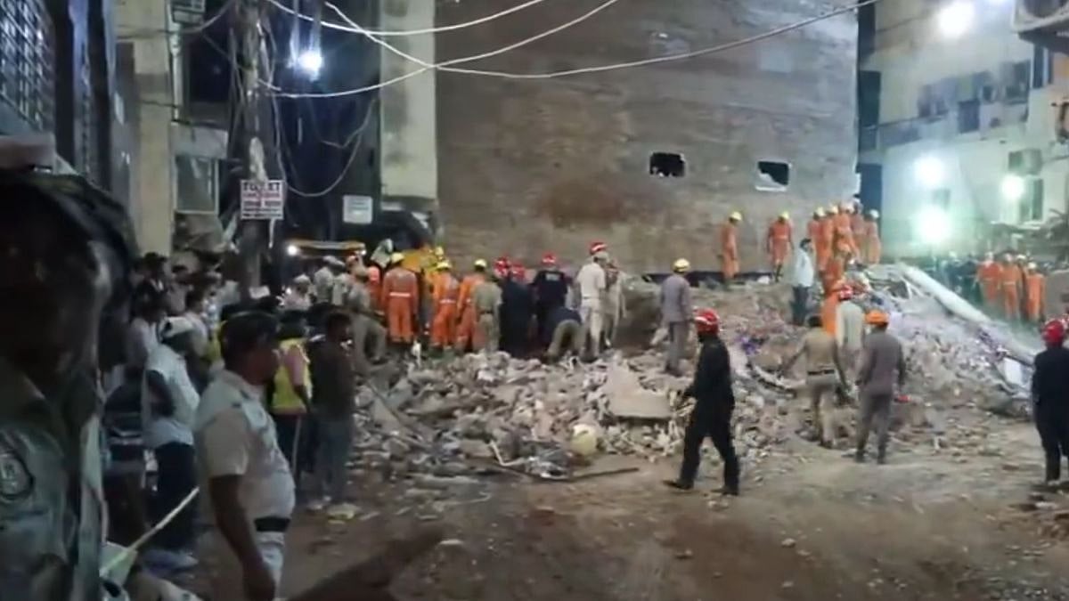 Delhi's Satya Niketan PG Building Collapse: 3 Of 8 Brought To AIIMS Were Dead On Arrival, 1 In Critical Condition