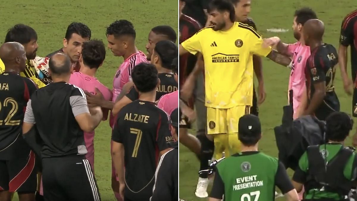 Lionel Messi, Casemiro Involved In Heated Brawl After Inter Miami's Late 2-2 Draw With Atlanta United | VIDEO