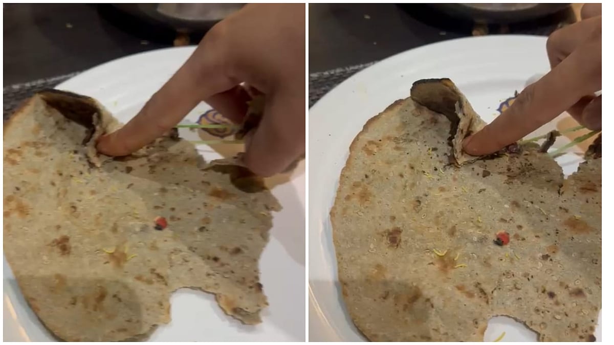 Pune: Rubber Band Allegedly Found Inside Bhakri At Hotel Sandeep On JM Road