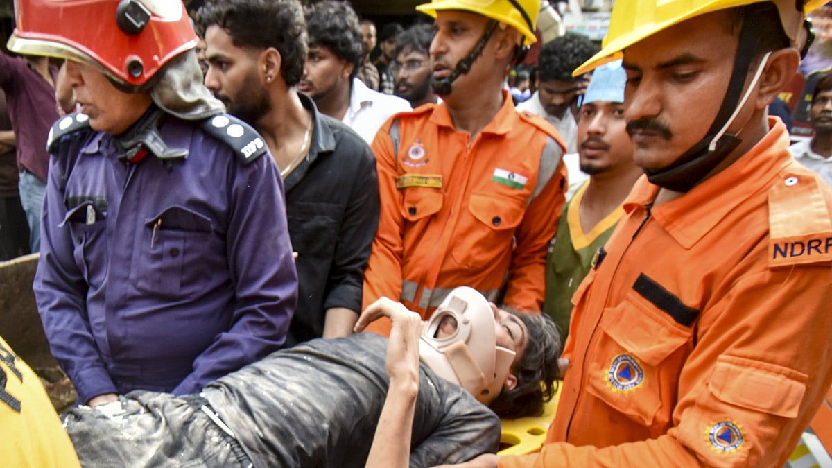 Delhi Building Collapse: 3 Dead, 8 Injured After 5-Storey Structure Crashes Down In Satya Niketan