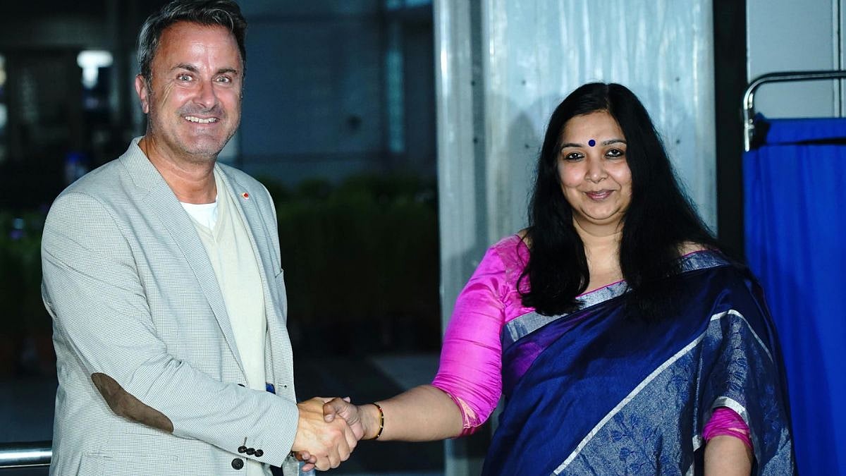 Luxembourg Deputy PM Xavier Bettel Arrives In India For Three-Day Visit To Meet EAM S Jaishankar And Strengthen Bilateral Ties | Watch