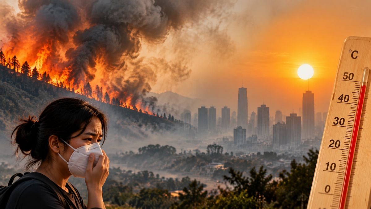 Heatwaves, Wildfires Worsening Air Quality Worldwide, WMO Warns Of Growing Health Risks