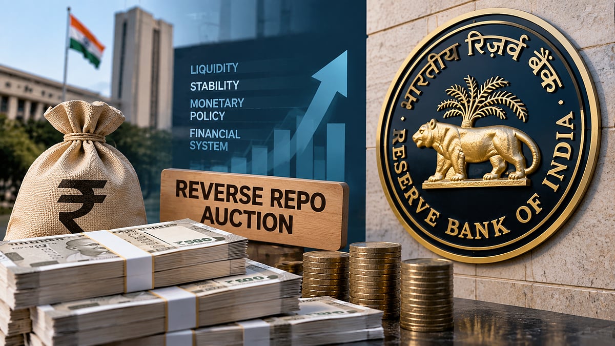 RBI Absorbs Over ₹3.53 Lakh Crore Through VRRR Auction To Manage Excess Banking Liquidity