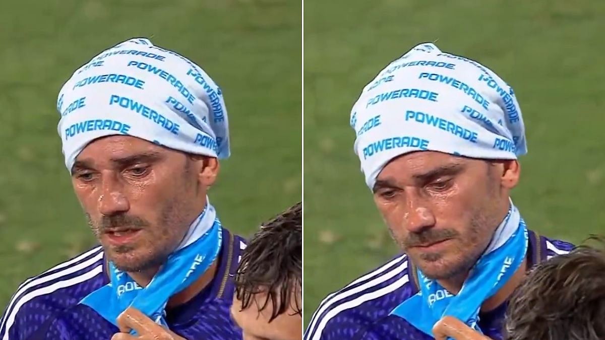 'Fighting For His Life': Antoine Griezmann’s Exhausted Reaction Goes Viral During MLS Cooling Break | VIDEO