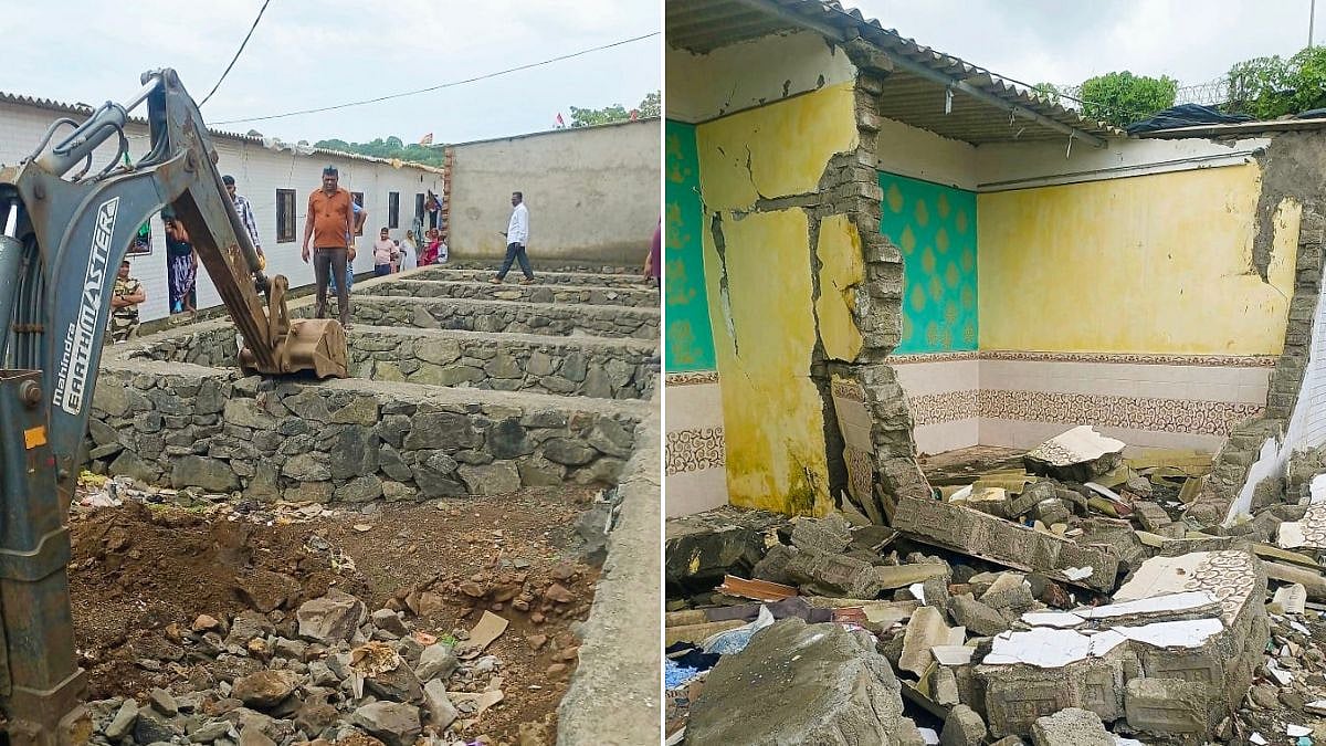 Kalyan-Dombivli Municipal Corporation Demolishes 65 Unauthorised Foundations, Structures In Balyani-Galegaon Area