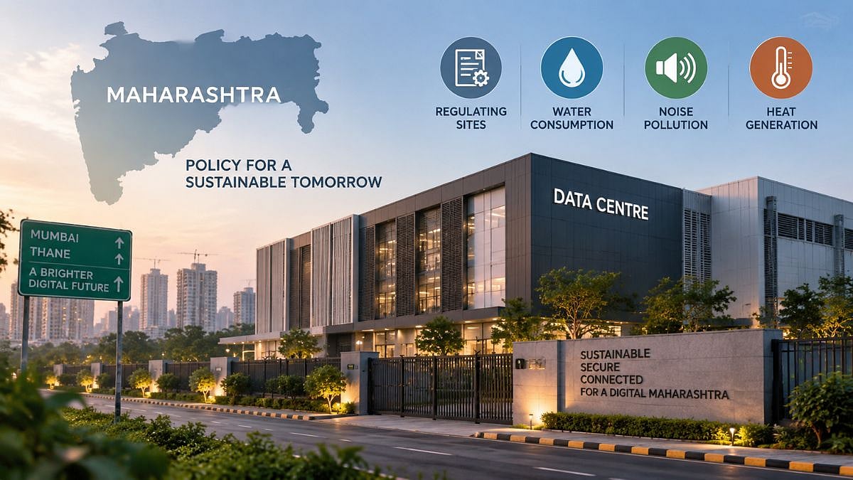 Maharashtra To Soon Have A Data Centre Policy To Regulate Sites, Water Consumption, Noise Pollution & Heat Generation