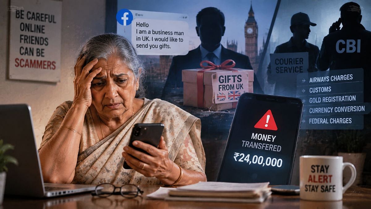 Maharashtra Cyber Fraud: Senior Citizen Duped Of Over ₹24 Lakh By Scammers Posing As UK Businessman, Courier And CBI Officials