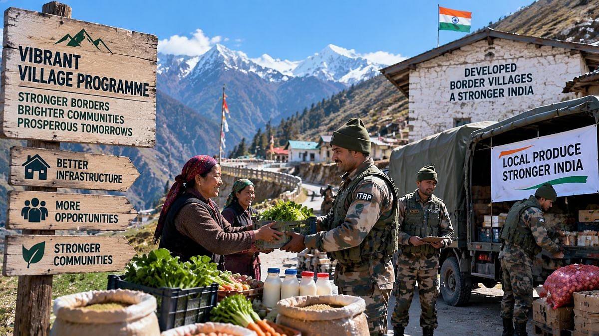 India’s Border Villages Get ₹11,639 Crore Development Push, 2,616 Villages To Benefit Under VVP