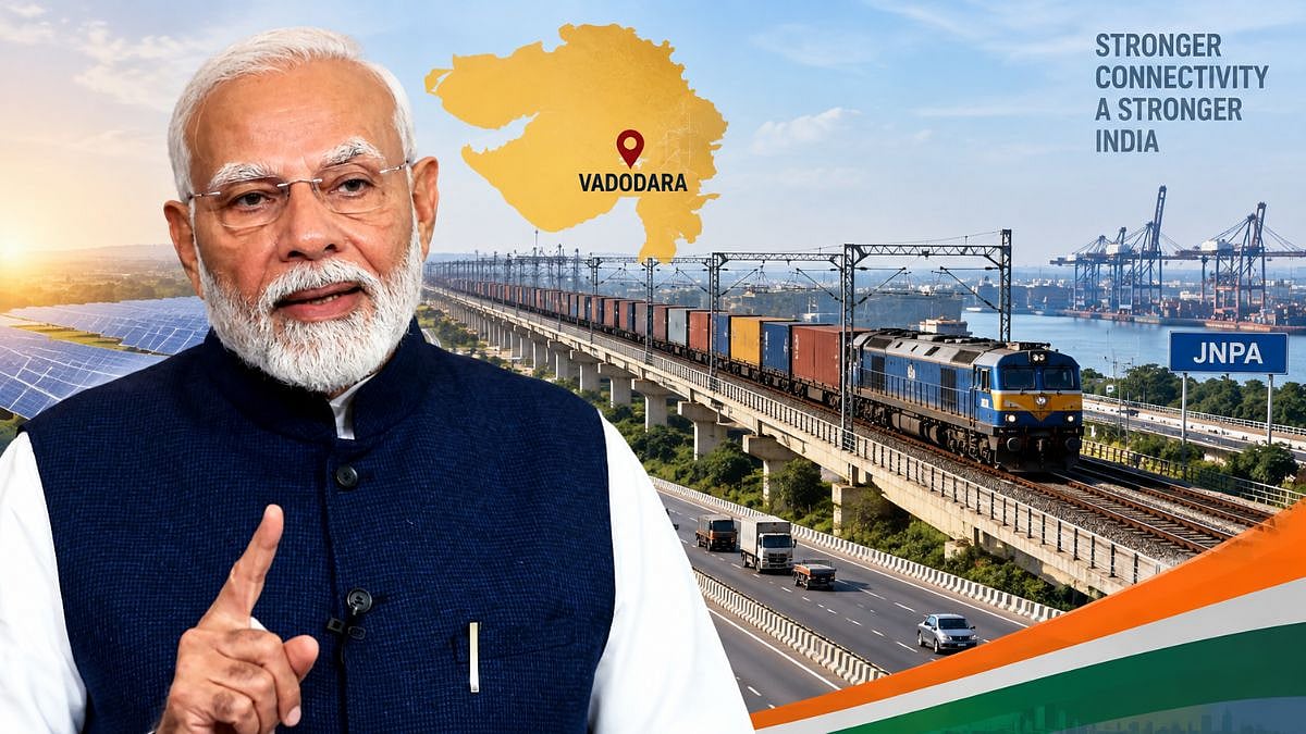 PM Modi To Launch ₹35,000 Crore Gujarat Infra Push, Western Dedicated Freight Corridor Set To Go Fully Operational