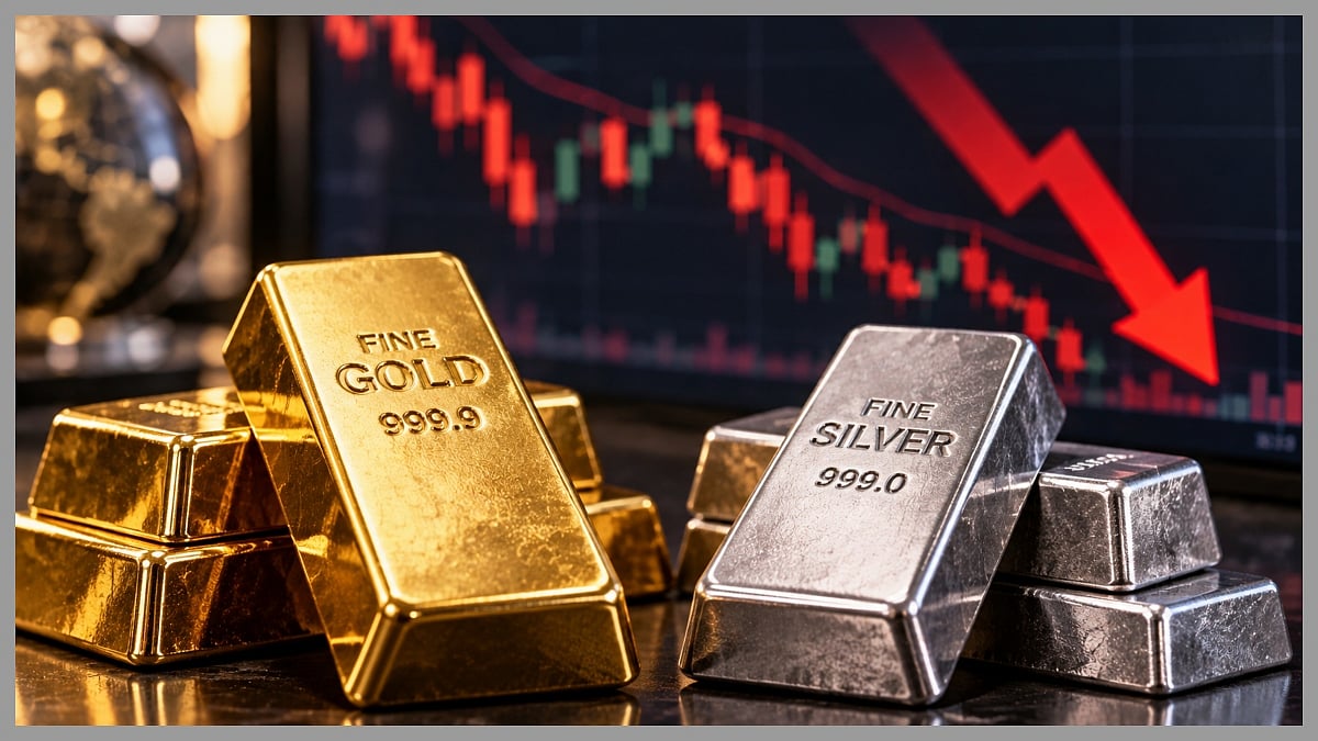 Gold and Silver Prices Fall Sharply, Silver Now ₹1.83 Lakh Below Record High