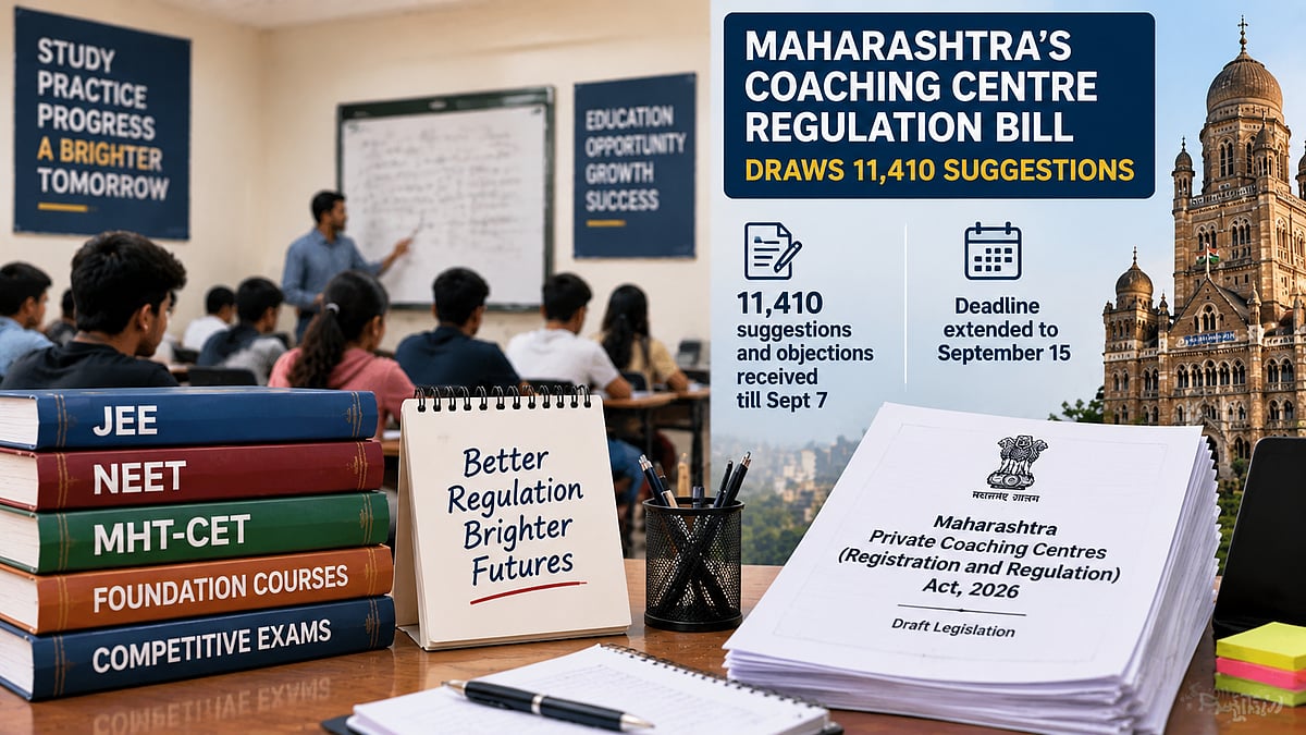 Maharashtra Receives Over 11,000 Suggestions On Draft Law To Regulate Private Coaching Centres