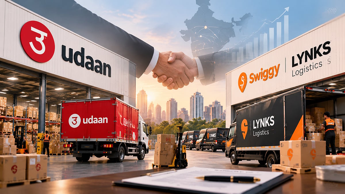 Udaan Acquires Swiggy's Lynk Logistics For Rs 500 Crore, Swiggy To Get 3.2% Stake In Company