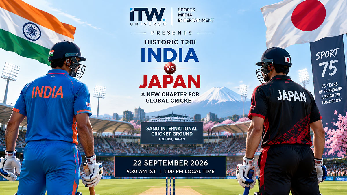 ITW Universe Bags Exclusive Production And Commercial Rights For Historic India–Japan T20I