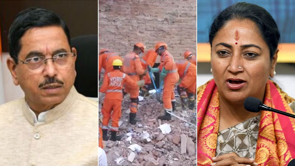 'All Necessary Rescue And Relief Measures Underway': Pralhad Joshi Speaks To Delhi CM Rekha Gupta As Rescue Teams Race To Save Those Trapped In Collapsed Building
