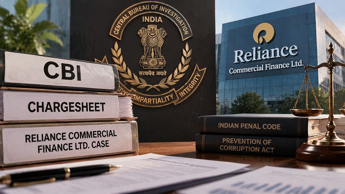 CBI Files Supplementary Chargesheet Against 17 In Reliance Commercial Finance Case, Total Accused Rises To 24
