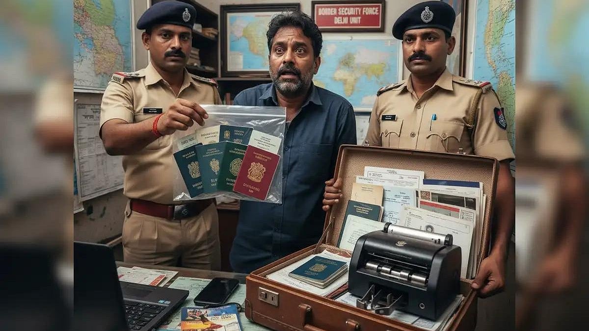 Fake Passport Racket Busted In MP’s Dabra; 70 Passports Seized, Assam Link Emerges