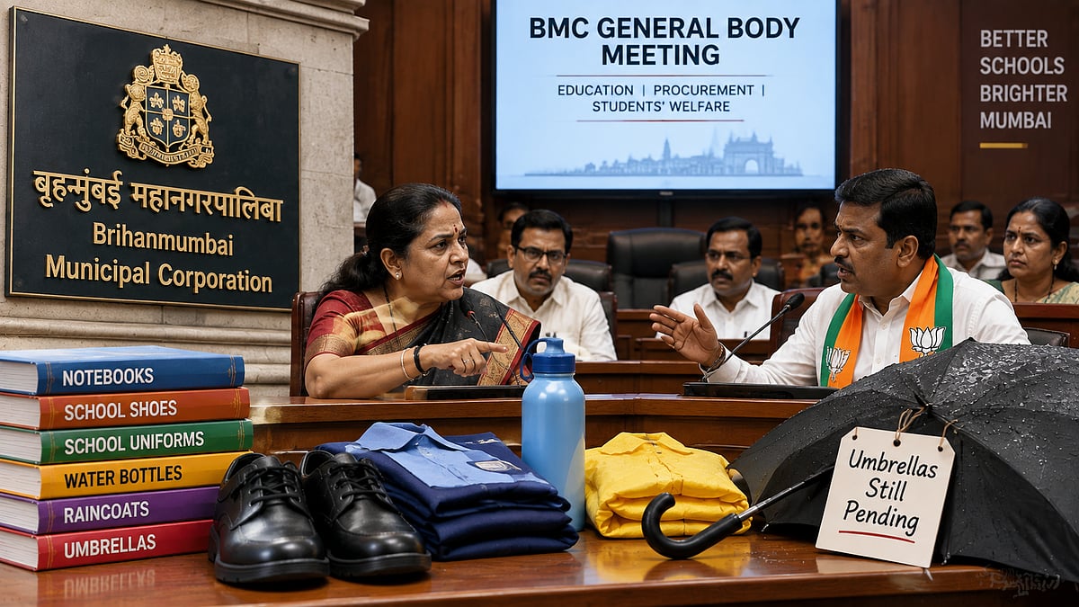 BMC School Supplies Delay Sparks BJP-Opposition Clash Over GeM Procurement Process