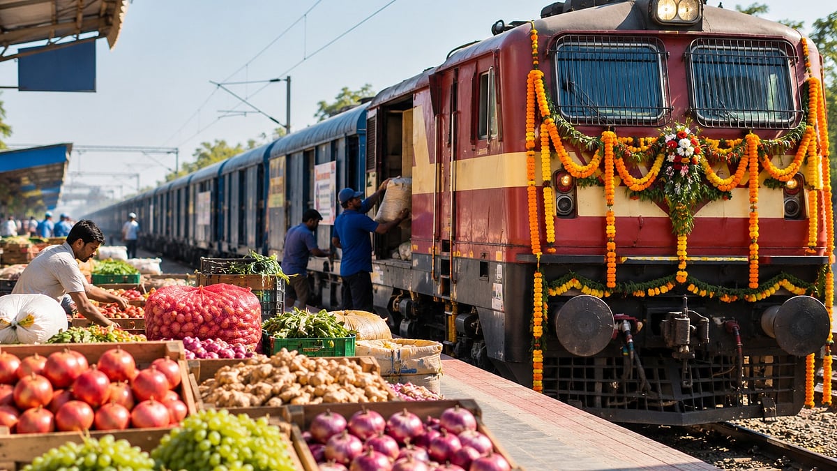 Nashik: Farmer Prosperity Special Completes 100 Trips, Moves Over 14,000 Tonnes Of Goods