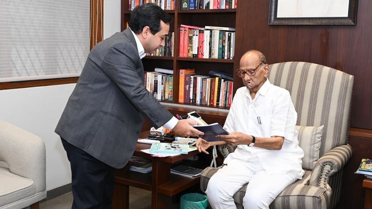 Mumbai: Minister Nitesh Rane Meets Sharad Pawar, Discusses Sassoon Dock Modernisation And Fishermen’s Welfare