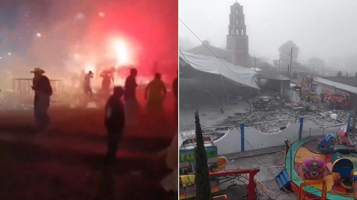 Deadly Mexico Fireworks Explosion At Temascalcingo Religious Festival Kills 10, Injures 64 As Authorities Launch Probe | Watch
