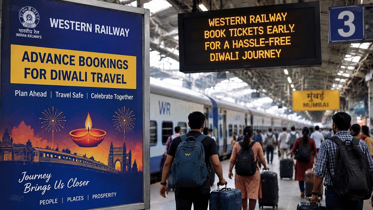 Western Railway Sets New Daily Ticket Revenue Record At ₹35.59 Crore As Diwali 2026 Bookings Surge