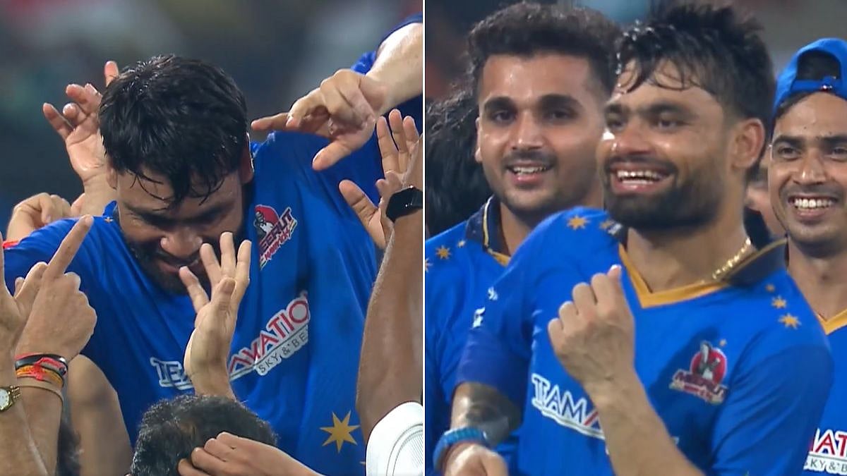 Rinku Singh's Dance Moves After Winning UP T20 League Goes Viral | VIDEO