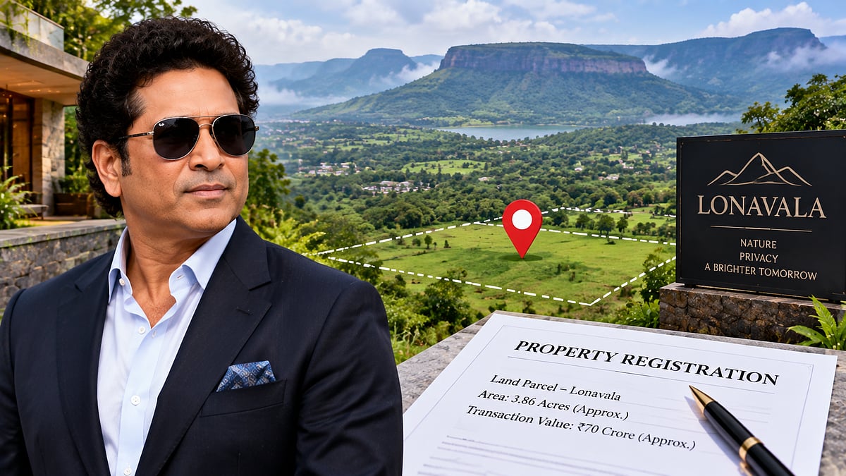 Sachin Tendulkar Buys Nearly 3.86-Acre Land Parcel In Lonavala For Around ₹70 Crore