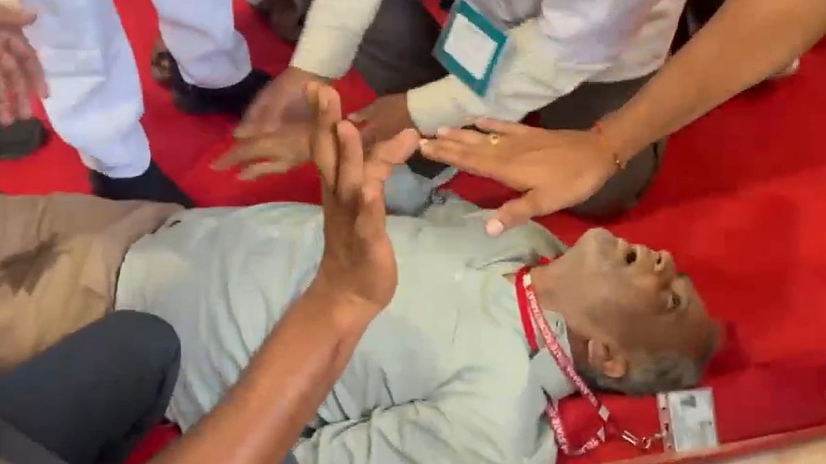 Telangana Minister Performs CPR On Collapsed Official In Assembly; 50-Year-Old Dies
