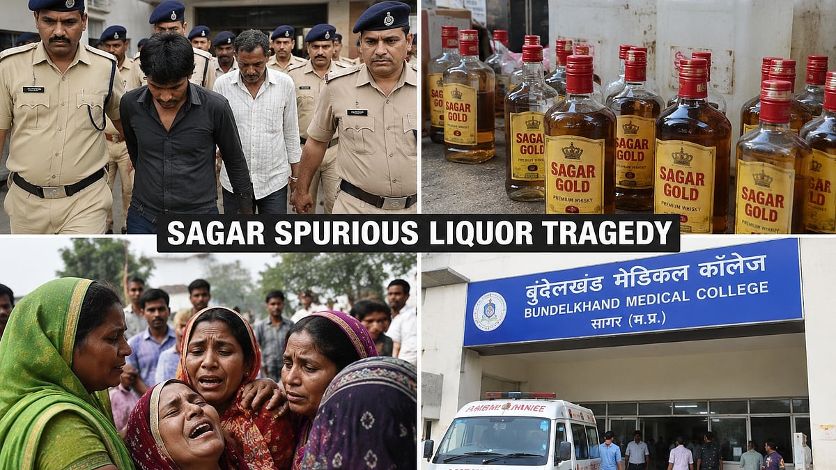 Sagar Spurious Liquor Tragedy: Accused Who Sold & Consumed Illicit Liquor Dies During Treatment; Toll Rises To 25