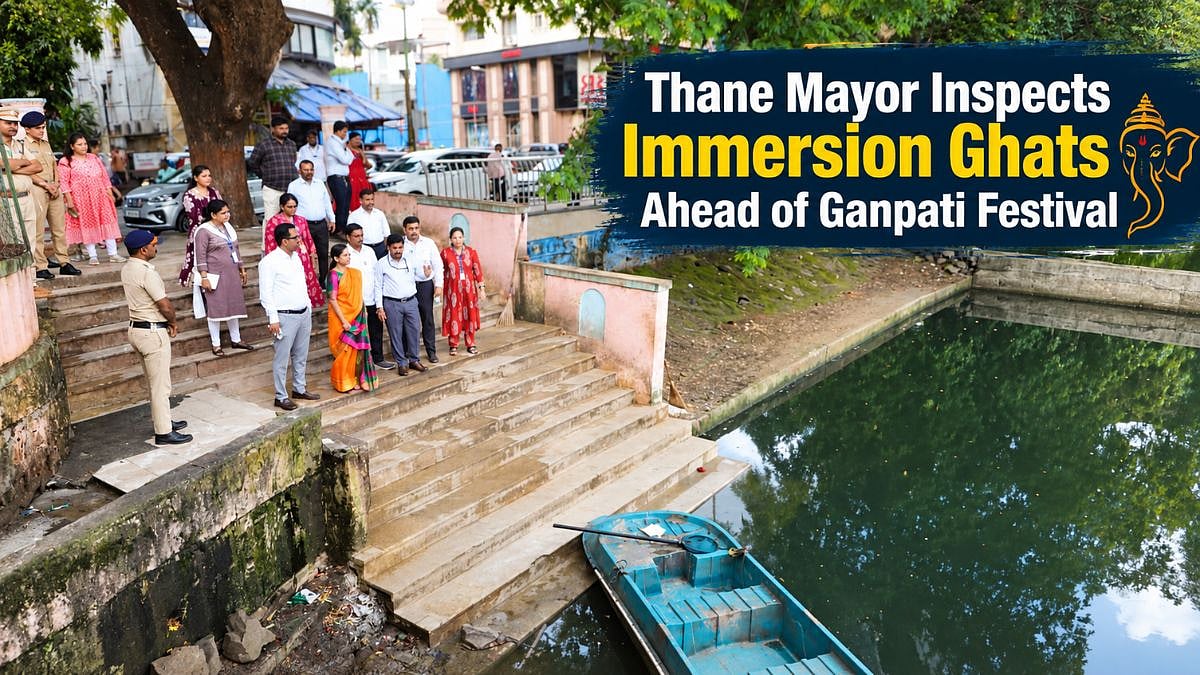 Ganeshotsav 2026: Thane Mayor Sharmila Pimpale Sets September 13 Deadline For Immersion Ghat Works