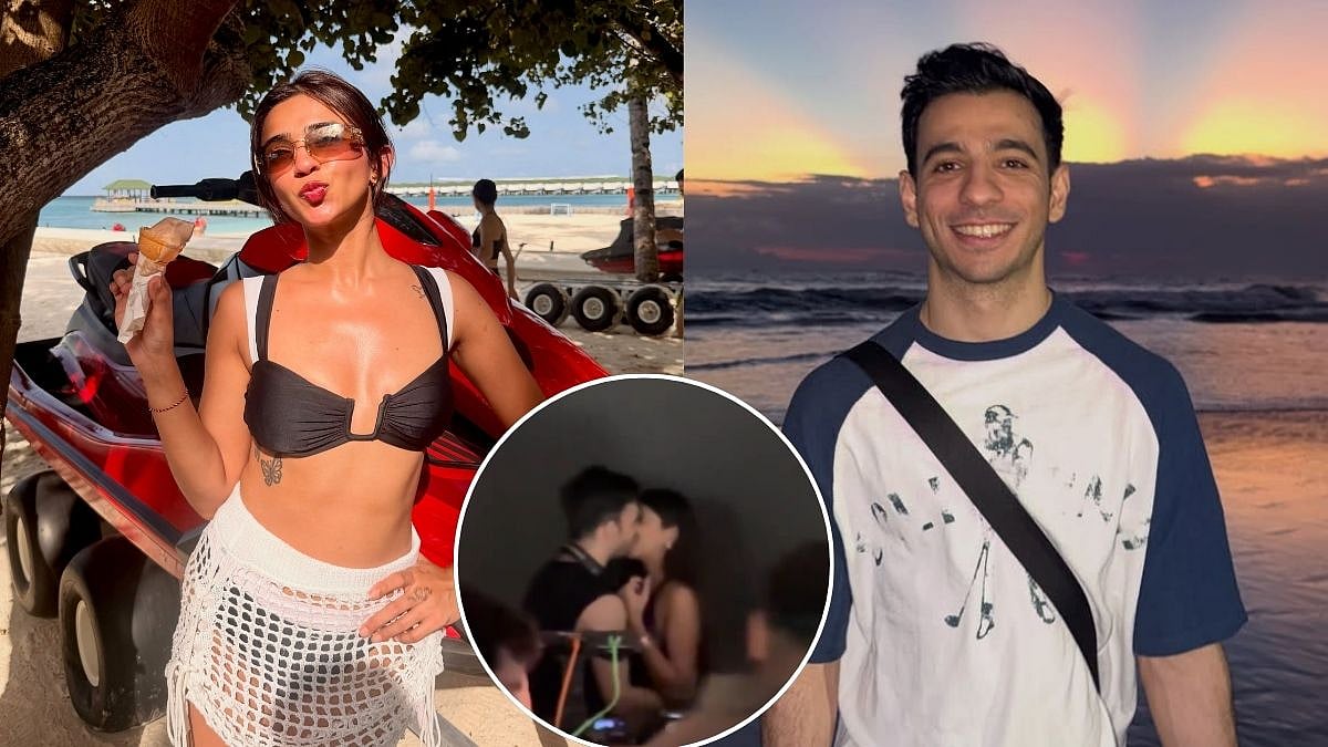 'Let Her Do Whatever She Wants': Apoorva Mukhija AKA Rebel Kid's Kissing Video With Rumoured Boyfriend Amin Jaz Goes Viral, Fans Support Her - Watch