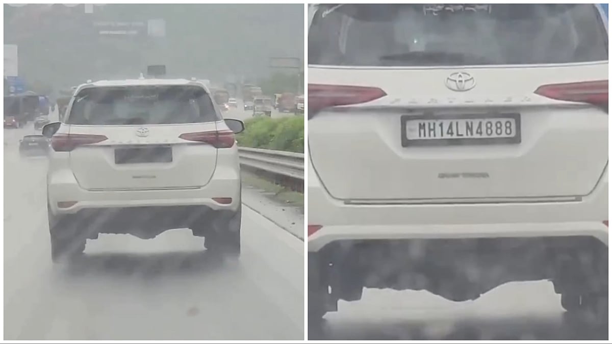 Pune Viral Video: Fortuner’s Number Plate ‘Disappears’ On Mumbai-Pune Expressway; SUV Has 55+ Pending Challans