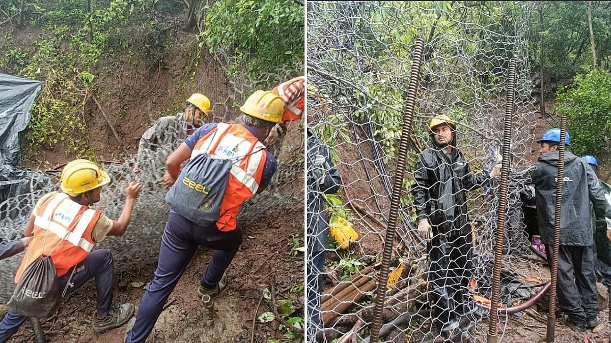 Mumbai-Pune Missing Link Gets Swiss Rockfall Protection Mesh After Landslide; 15% Work Completed