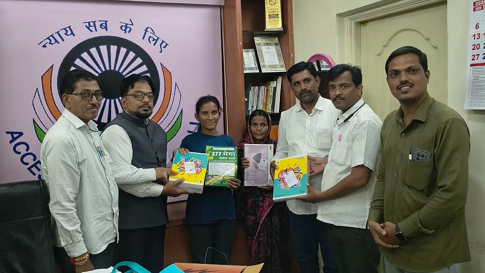 Beed DLSA Extends Support To ‘Amrit Daud’ Winner Ramabai Ranveer