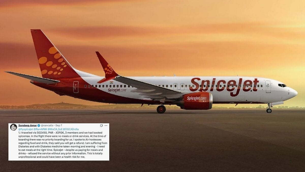 'Put Me At Medical Risk': Diabetic Passenger Slams SpiceJet Airlines Over Missing Services On Delhi-Dharamshala Flight; Seeks Refund