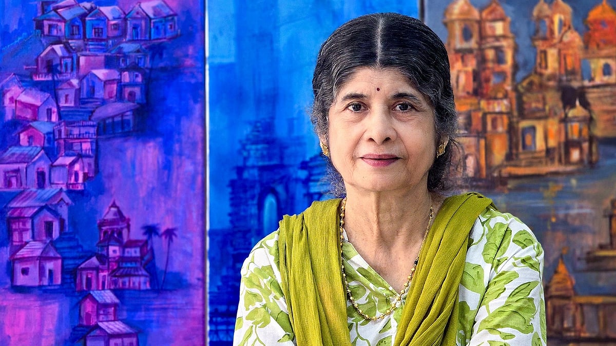 At 80, Artist Shailaja S. Kamat Fulfils A Long-Held Dream With Solo Show At Jehangir Art Gallery, Mumbai