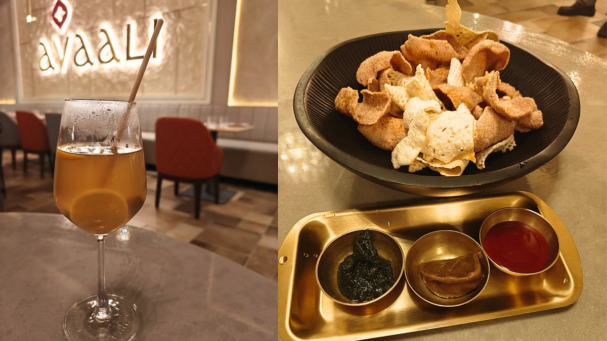 Kick off your meal at Avaali with a crunch of Papadum Crisps