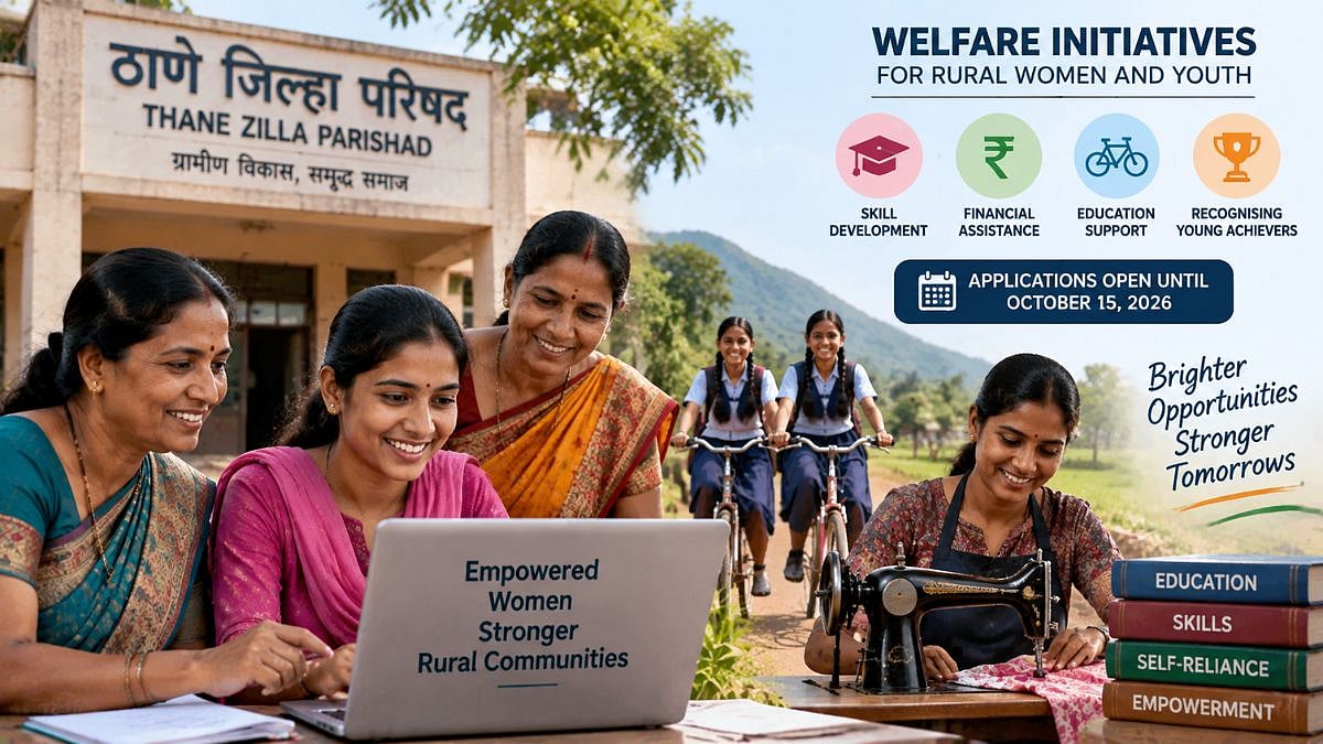 Thane Zilla Parishad Launches Welfare Schemes For Rural Women, Girls; Applications Open Until October 15