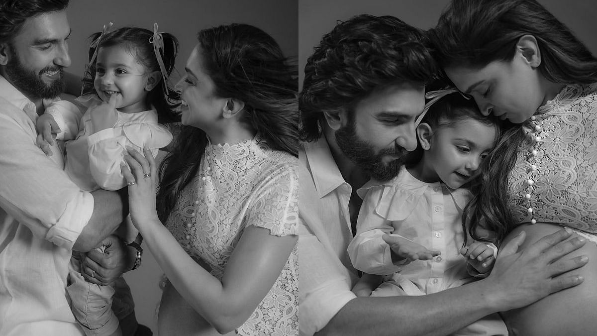 'Our Hearts Are Getting Bigger': Ranveer Singh & Deepika Padukone Share Adorable Maternity Shoot PICS With Daughter Dua