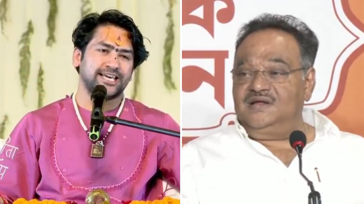 Dhirendra Krishna Shastri Non-Veg Controversy: Storyteller Urges West Bengal To Quit Non-Veg In Navratri; BJP Leader Says We'll Eat Luchi And Kochi Patha | VIDEO 