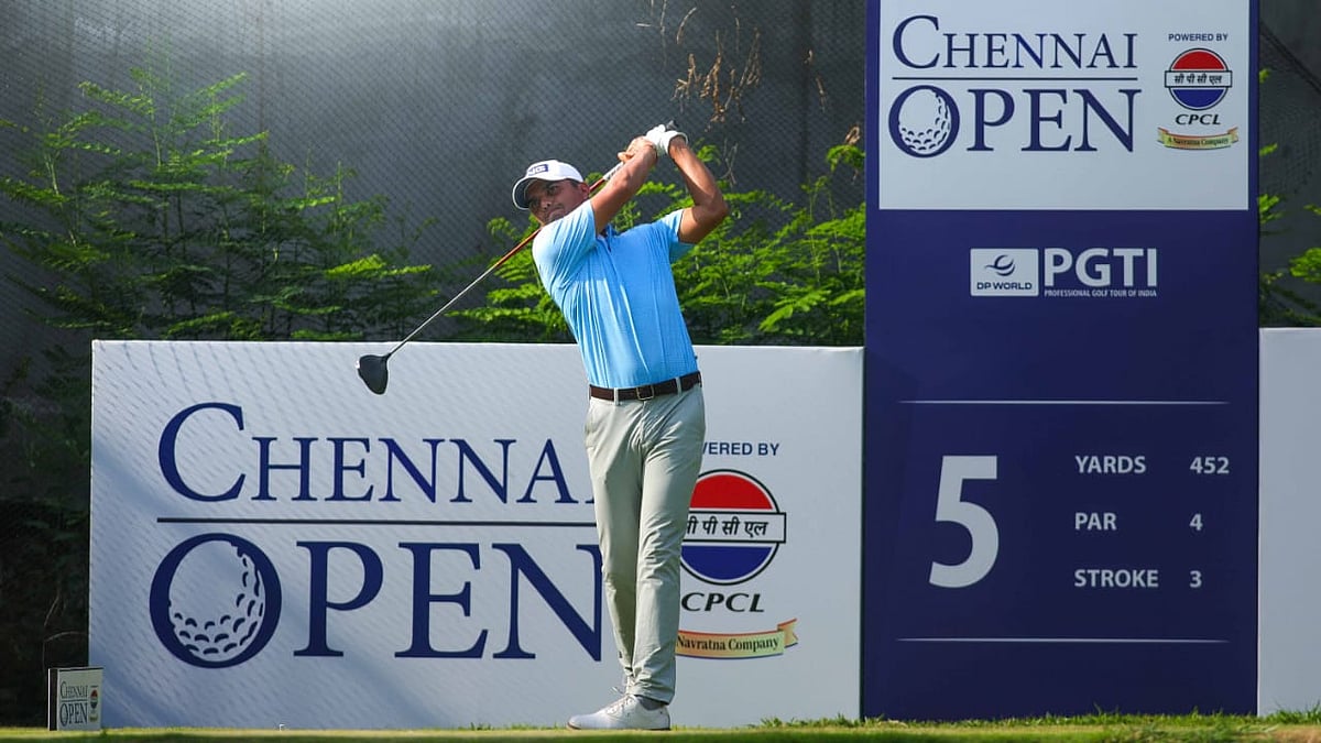 Ajeetesh Sandhu Opens Two-Shot Lead At Chennai Open 2026 Powered By CPCL