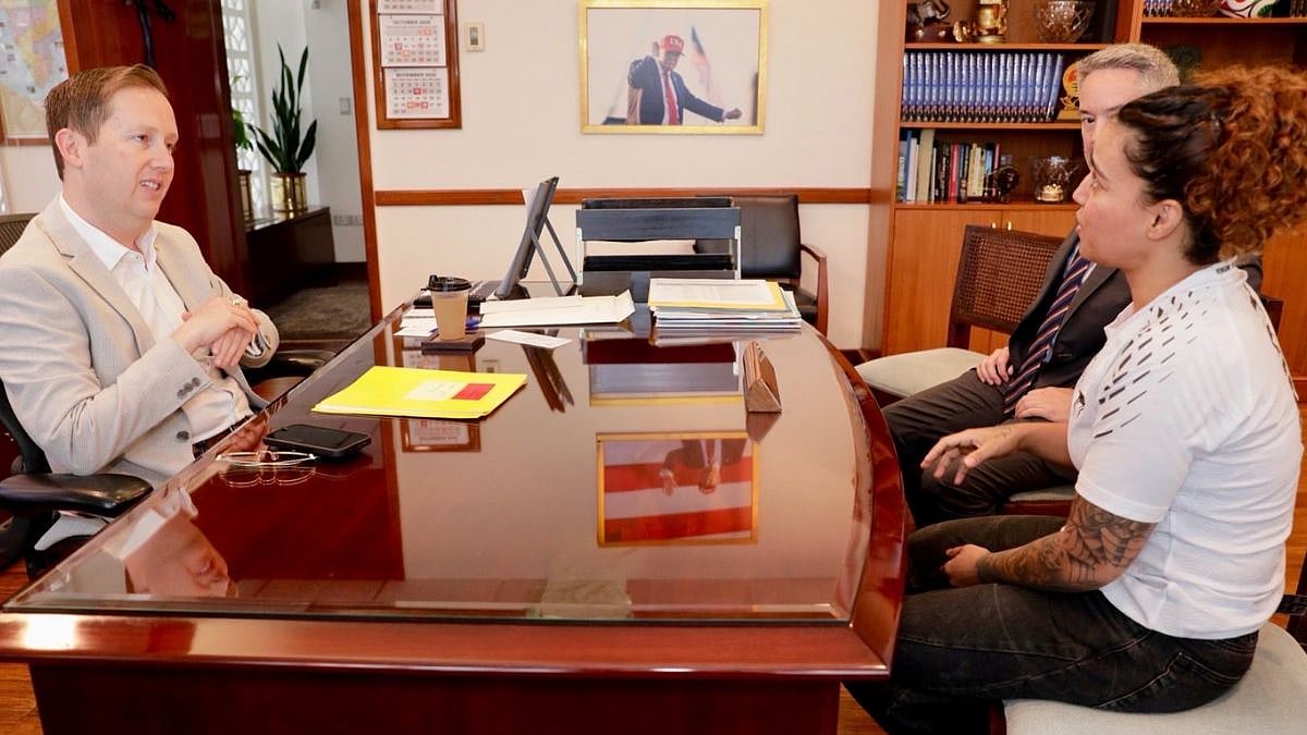 'Incredible Example Of How Sports Can Connect People': US Ambassador Sergio Gor Hails Puja Tomar’s Inspiring UFC Journey | Watch