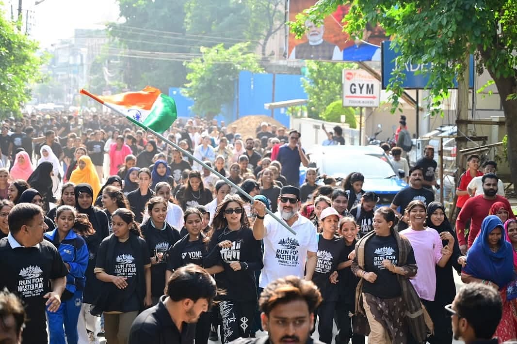 Bhopal Master Plan: MLA Arif Masood Leads ‘Run-4 Master Plan’ Marathon To Demand Long-Pending City Blueprint In Bhopal | VIDEO 