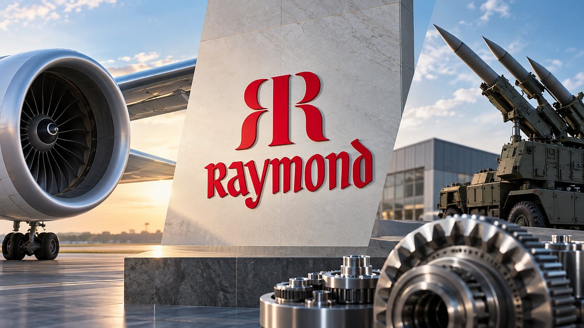 Raymond Soars To Record High, Aerospace and Defence Push Fuels Powerful Market Breakout