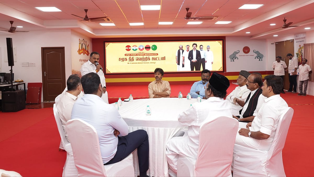 Tamil Nadu: CM Vijay-Led Alliance Gets Formal Identity As 'Secular Social Justice Victory Alliance'