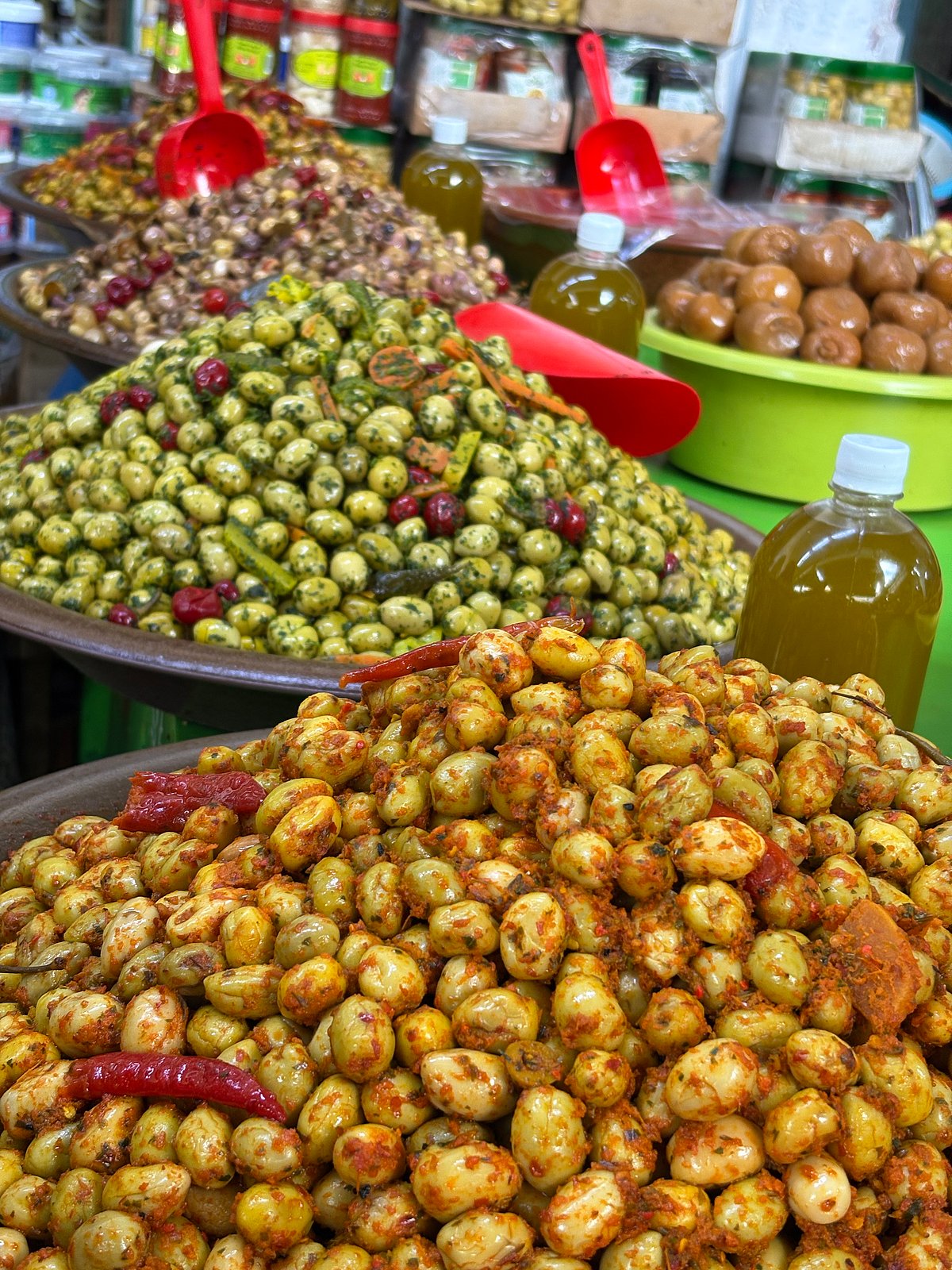 Flavoured olives